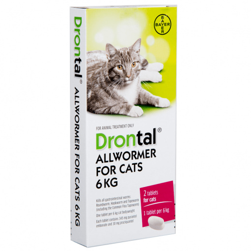 Drontal All wormer for Cats BroadSpectrum Worm Treatment for Cats
