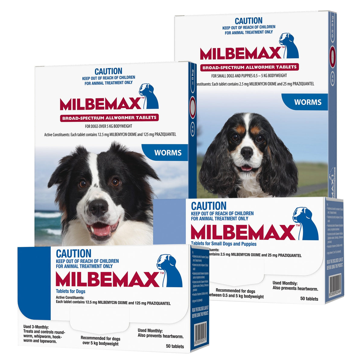 Milbemax Dog Dewormer 5 25kg Preventative Treatment Your PetPA NZ