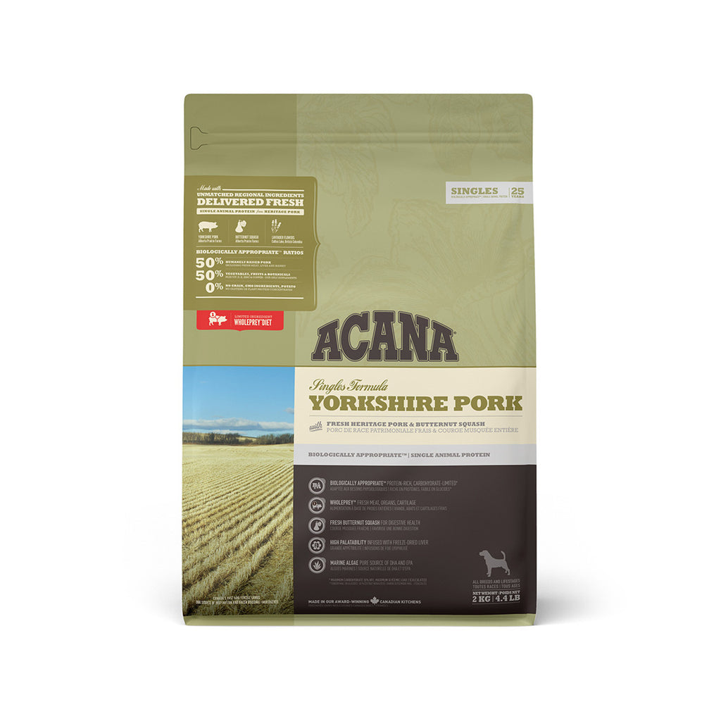 Acana Yorkshire Pork - Front - Your Pet PA NZ