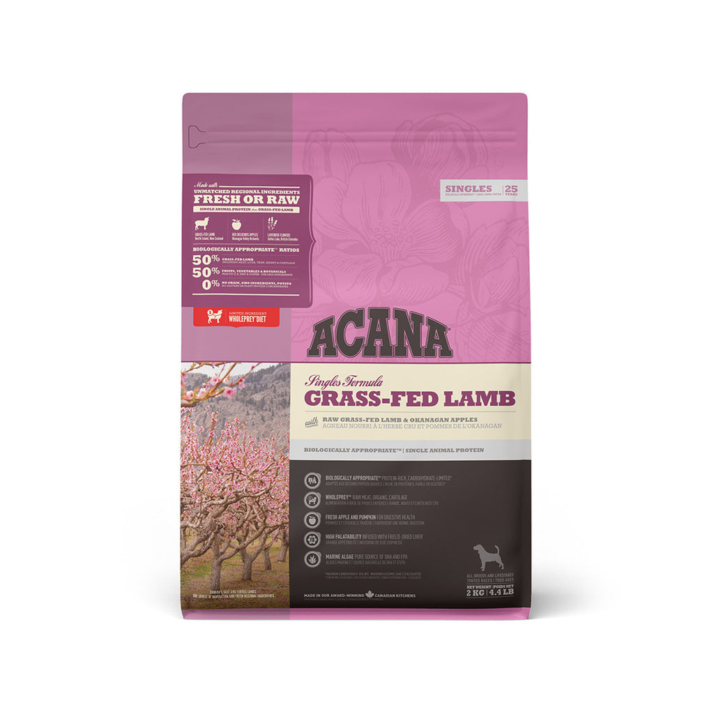 Acana Dog Grass-Fed Lamb - Front - Your Pet PA NZ