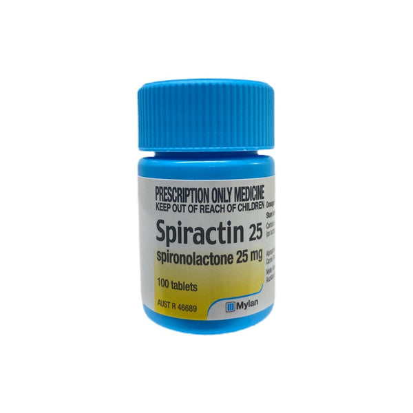Spiractin 25mg 100's - Front - Your Pet PA NZ
