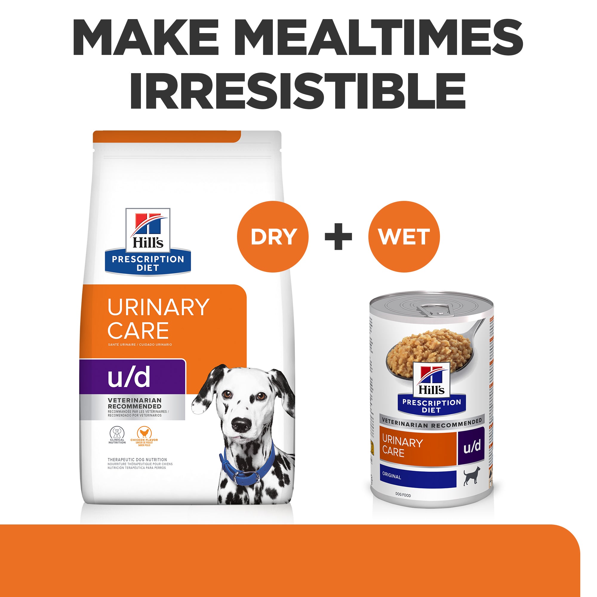 Hill's Prescription Diet u/d Urinary Care Canned Wet Dog Food (370