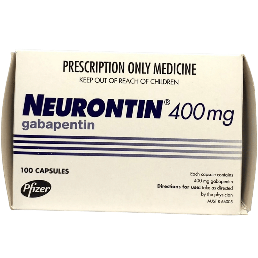 Neurontin 400mg 100 caps - Front - Your Pet PA NZ