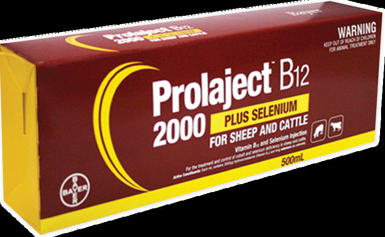 Prolaject B12 2000 + Se Flexi Pet PA NZ Prolaject B12 2000 + Se Flexi Pet PA NZ
