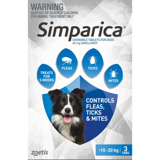 Simparica clearance palatable tablets
