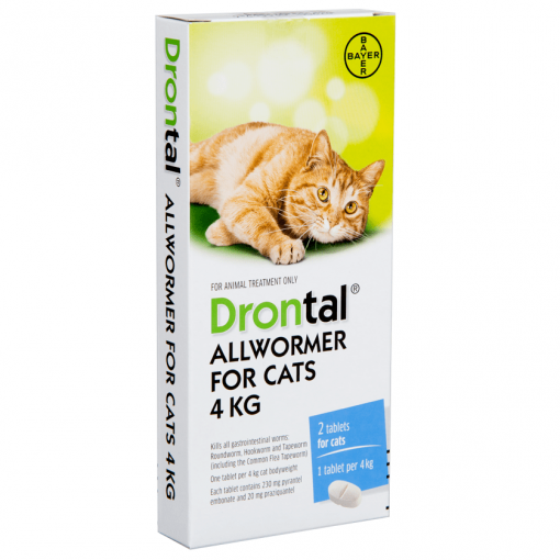 Drontal allwormer side sales effects