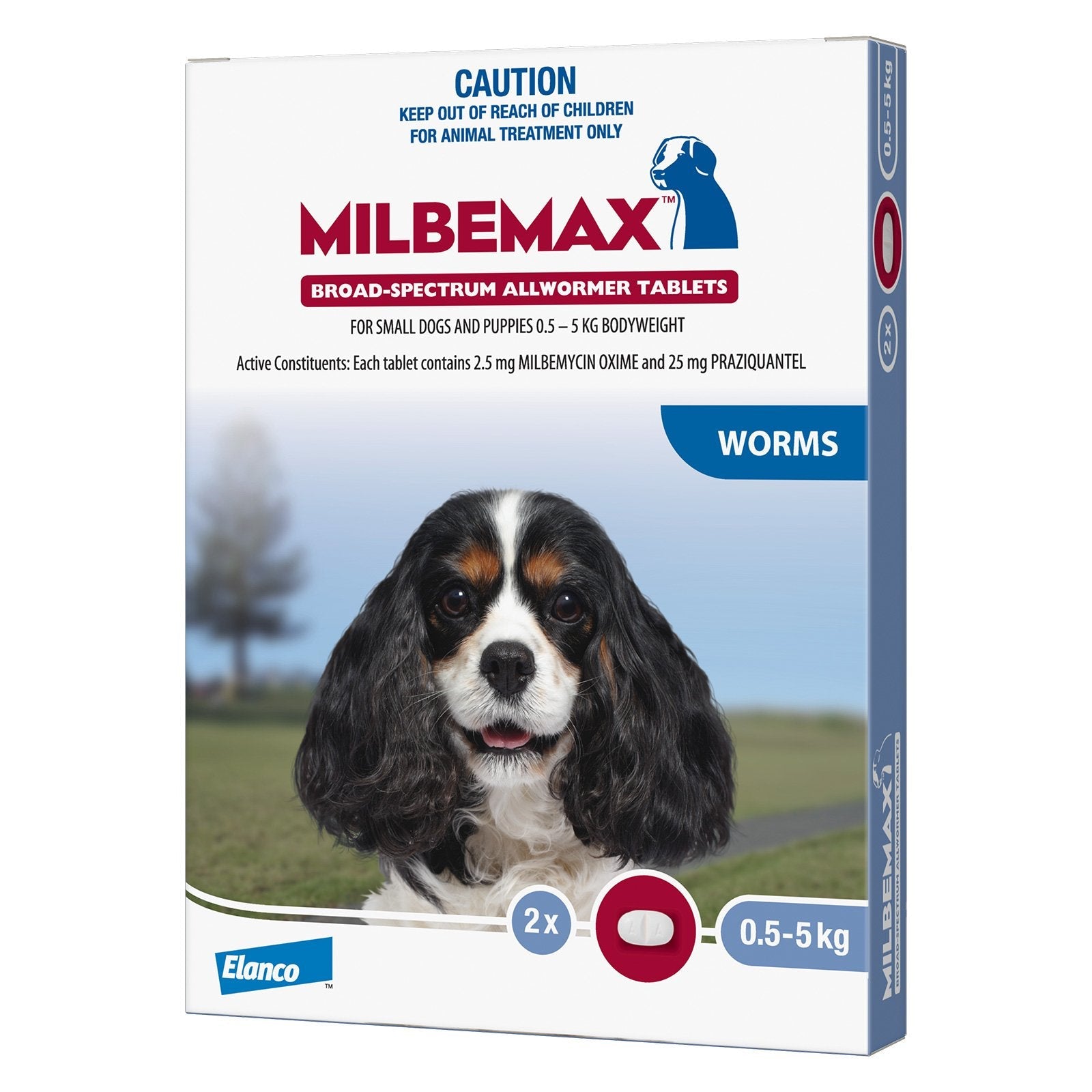 Milbemax Dog Dewormer 5kg Preventative Treatment - Main Image