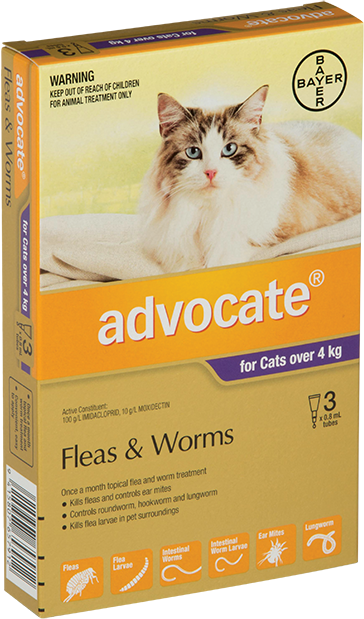 Advocate purple best sale for cats