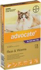 Advocate Cat Purple for Large Cats (>4kg) - Parasite Prevention 