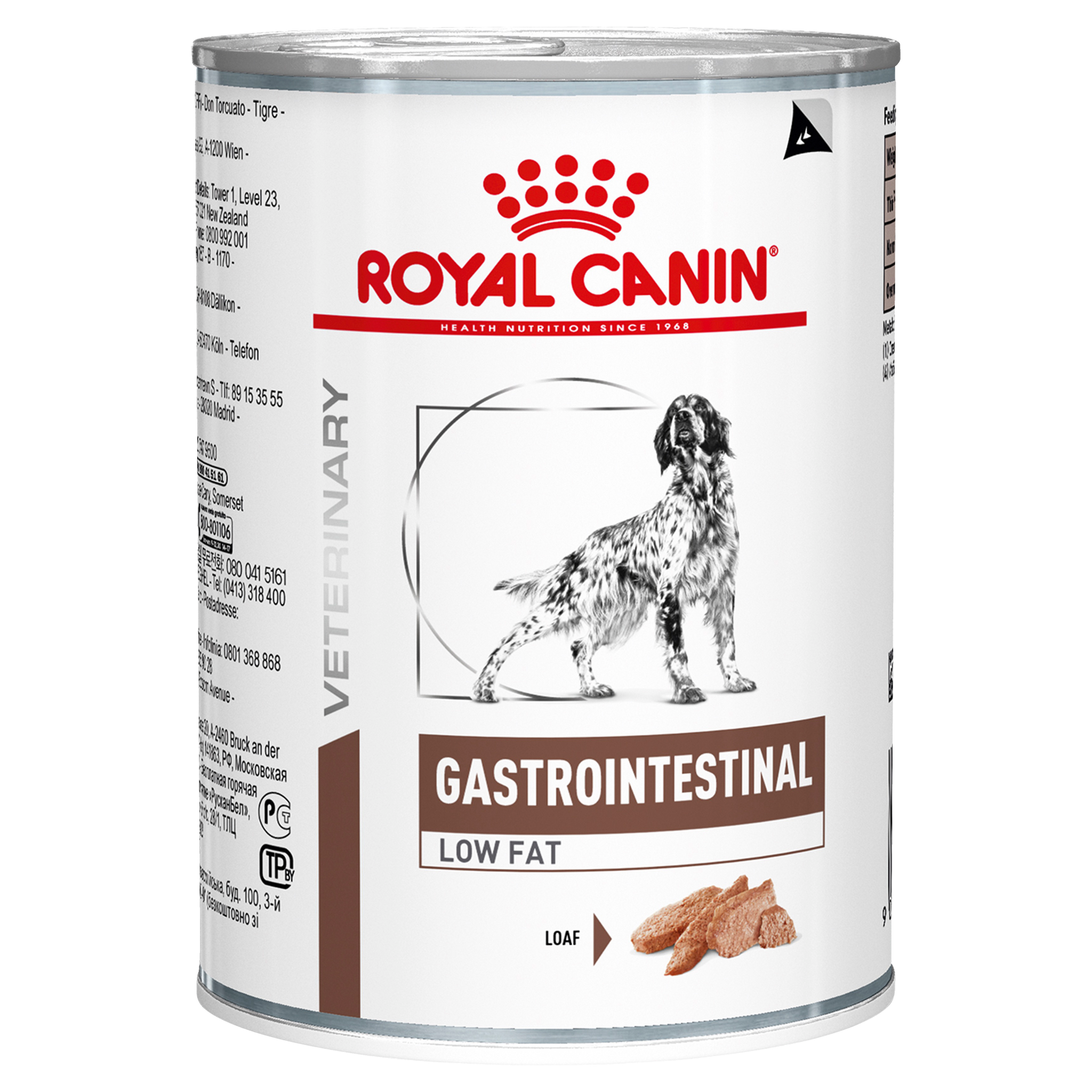 Royal Canin Veterinary Diet Gastrointestinal Low Fat Dog Wet Food 420g Pet PA NZ
