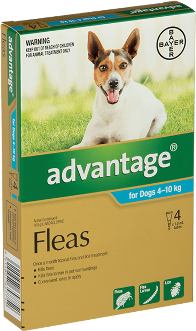 Advantage Dog Medium Dog 4 10kg Your Pet PA NZ