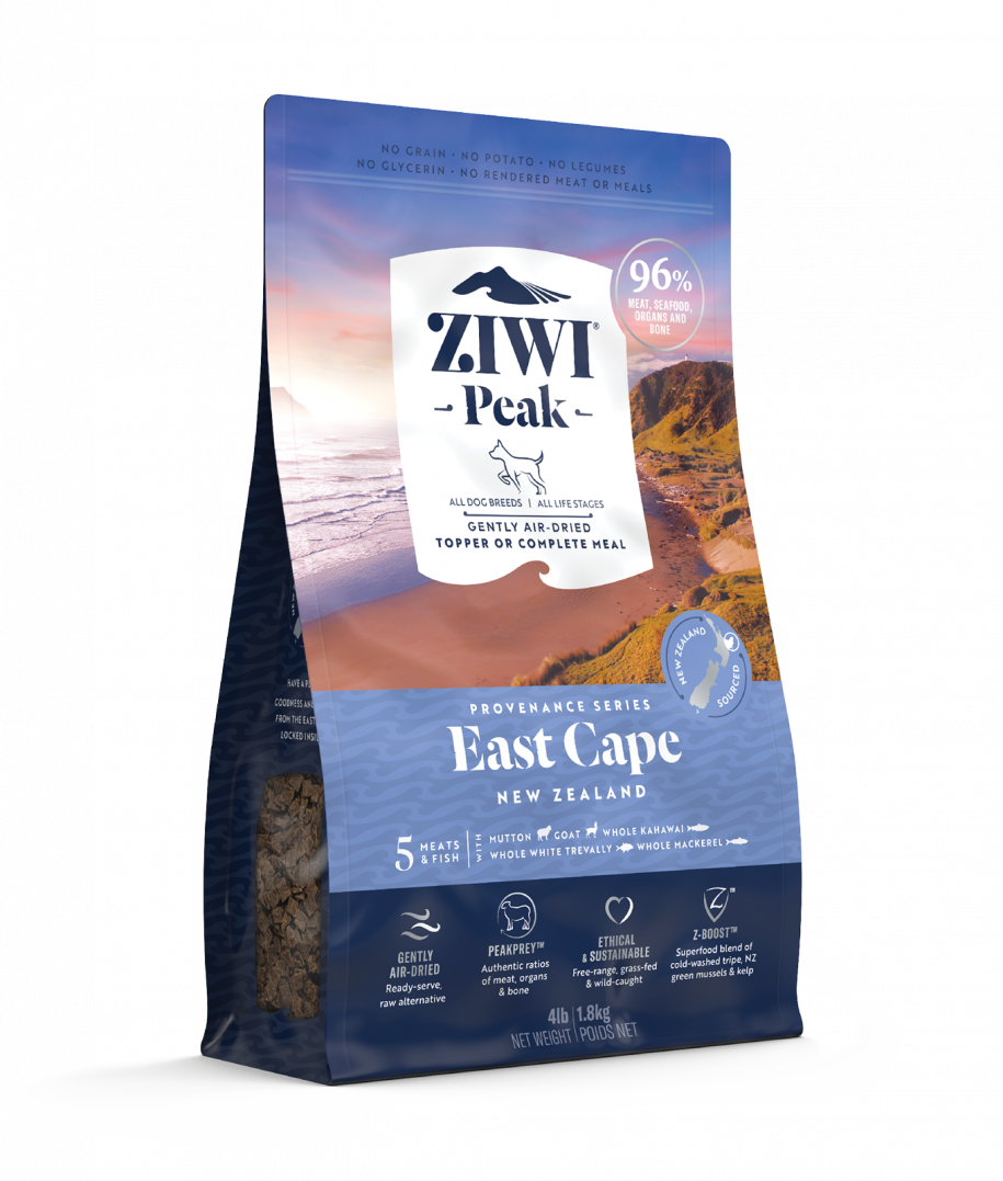 Ziwi Peak Provenance East Cape Air Dried Dog Food Your Pet PA NZ