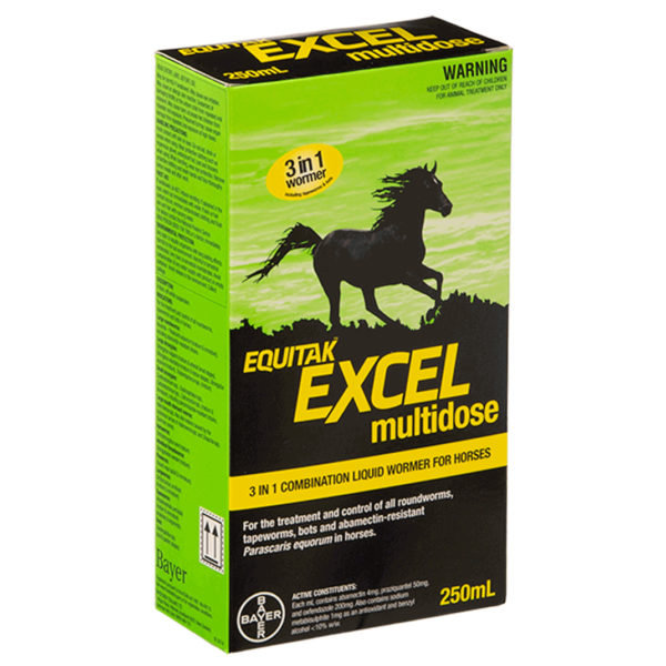 Equitak Excel Multidose Liquid Wormer For Horses Your PetPA NZ Pet PA NZ