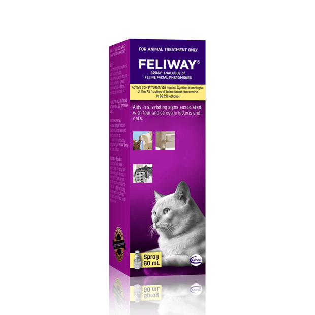 Feliway Spray for Cats 60ml Calming Pheromone Spray for Cats Pet PA NZ
