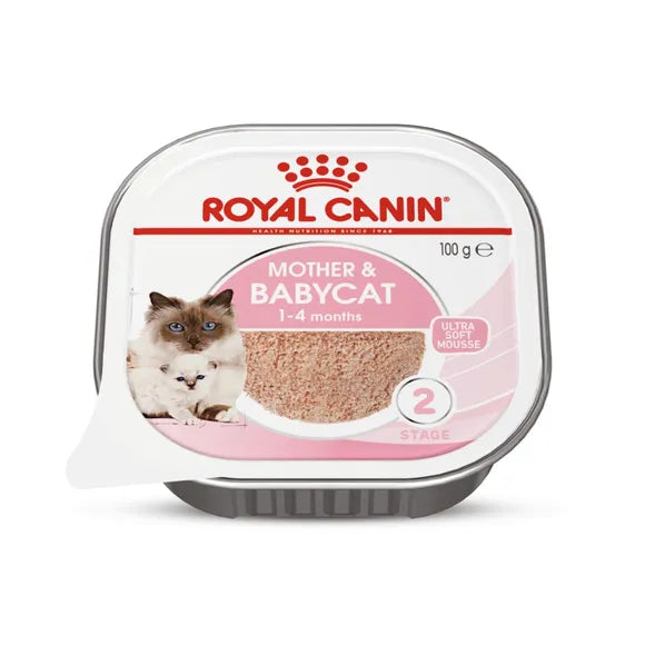 Royal Canin Mother and Babycat Mousse Wet Food 100x 24 cans – Your Pet PA NZ