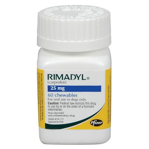 Rimadyl (Carprofen) 25mg (Per Chew) Prescription Required