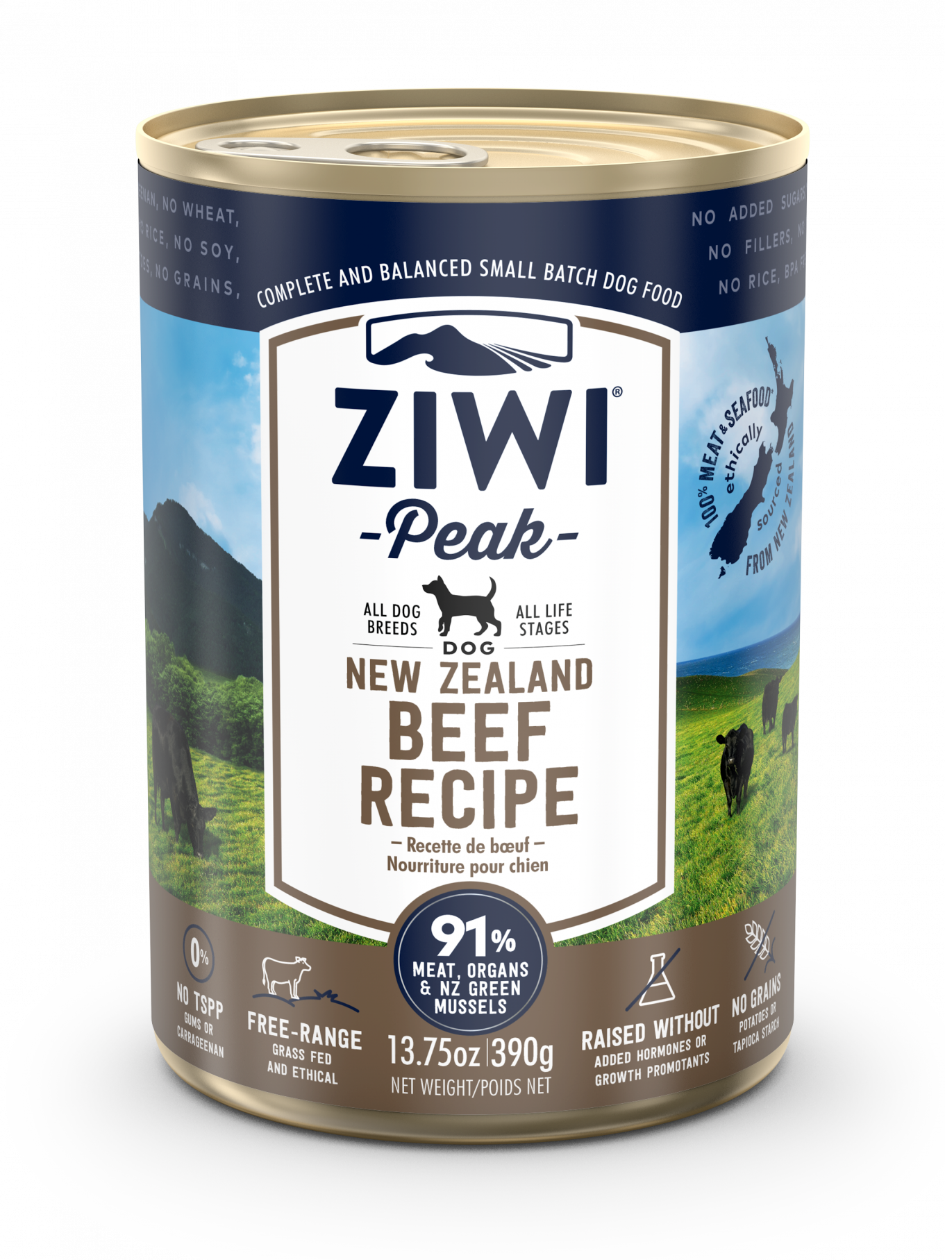 Ziwi Peak Beef Wet Dog Food Premium Wet Food for Dogs Your Pet