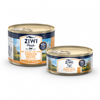 Ziwi Peak Chicken Recipe Wet Cat Food (24x85g Canned)