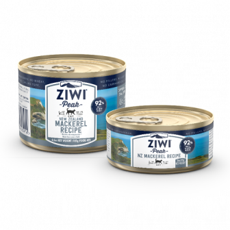 Ziwi Peak Mackerel Recipe Wet Cat Food 24 x 85g cans